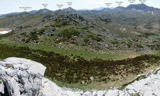 Valle de Lago-Pena la Paredina-Picos de la Mortera-Braña de Sousas