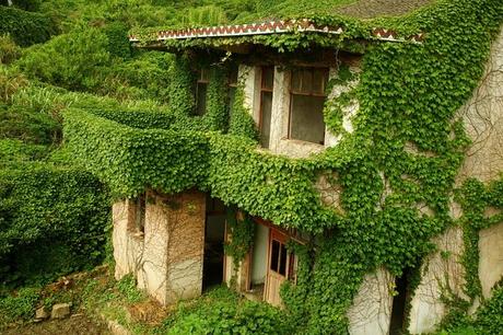 pueblo abandonado en China