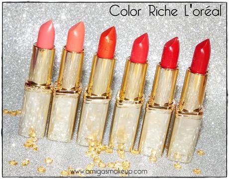 30º Aniversario Barra de labios Color Riche L'ORÉAL, hoy Rojo/Naranja.