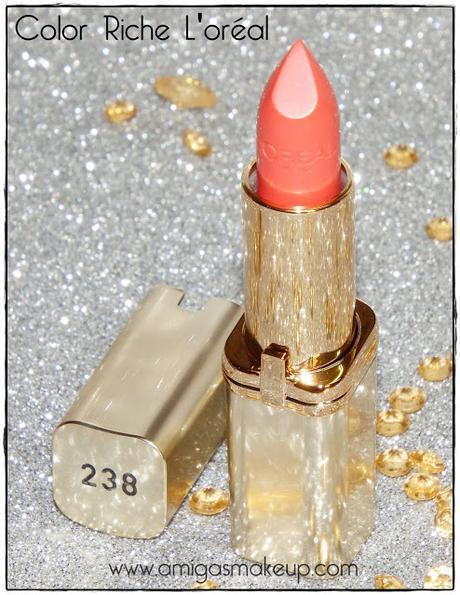 30º Aniversario Barra de labios Color Riche L'ORÉAL, hoy Rojo/Naranja.