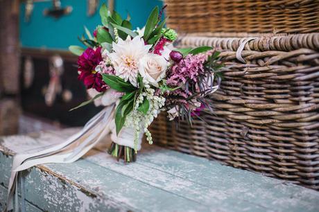 Una boda Vintage decorada con macramé