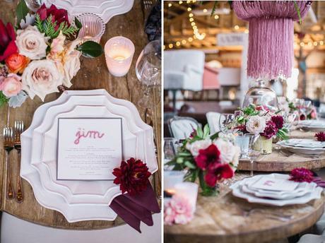 Una boda Vintage decorada con macramé