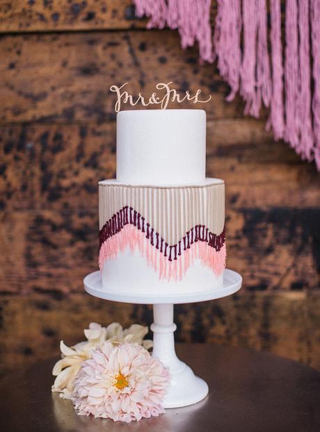 Una boda Vintage decorada con macramé