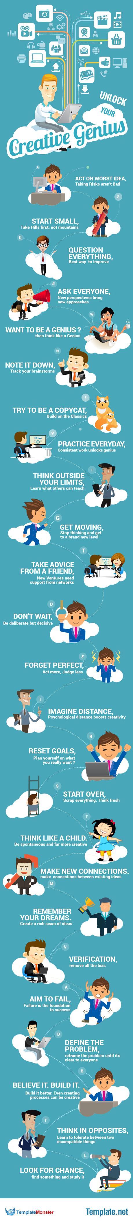 25 maneras de liberar a tu genio creativo