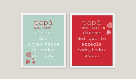 imprimibles para el dia del padre