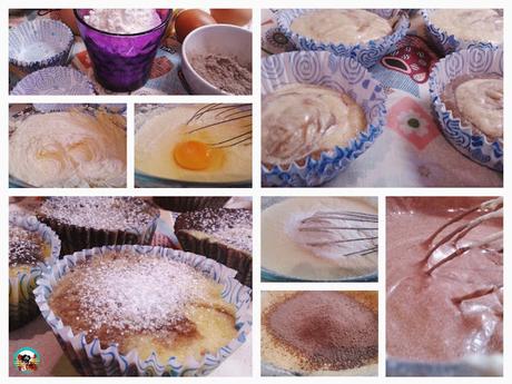 Magdalenas al microondas