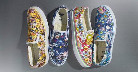 Vans y Takashi Murakami se unen para crear una colección colorida