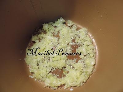 Arroz integral y lentejas con salmón ahumado.