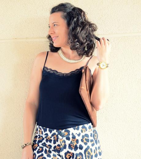 Mi vestido azul- Animal print shorts (10)