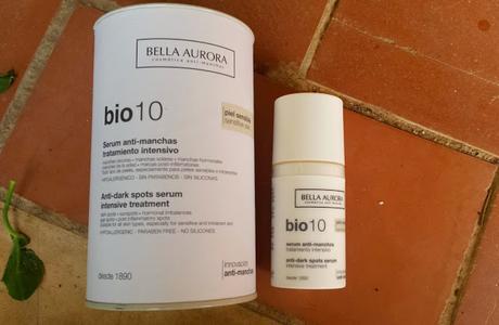 Bella Aurora, Bio 10 Serum anti manchas, tratamiento de choque para pieles sensibles