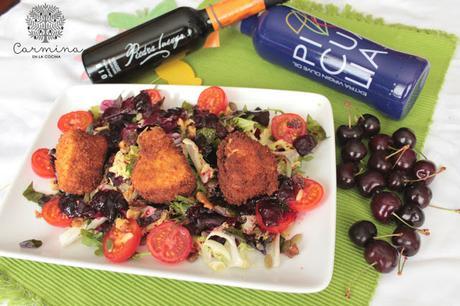 ENSALADA DE CAMEMBERT FRITO Y VINAGRETA DE CEREZAS: MI INSPIRACIÓN DEL 1º CONCURSO #VINAGRETAPERFECTA ENSALADA DE CAMEMBERT FRITO Y VINAGRETA DE CEREZAS: MI INSPIRACIÓN DEL 1º CONCURSO #VINAGRETAPERFECTA