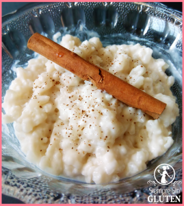 Arroz con leche de coco (Sin Gluten, Sin Huevo, Sin Lácteos, Vegano))