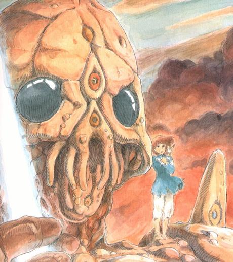 Ilustraciones a acuarela de 'Nausicaä del Valle del Viento'