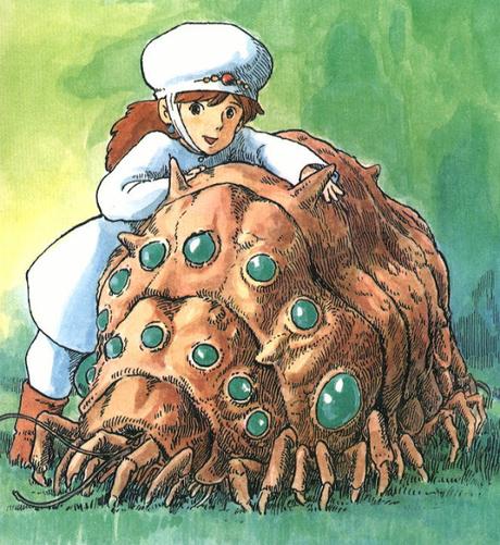 Ilustraciones a acuarela de 'Nausicaä del Valle del Viento'