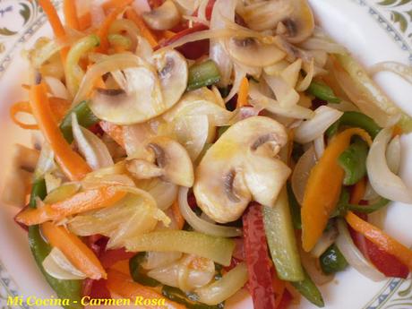 WOK DE VERDURAS SALTEADAS