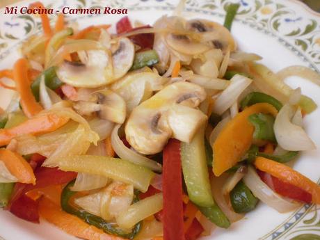 WOK DE VERDURAS SALTEADAS