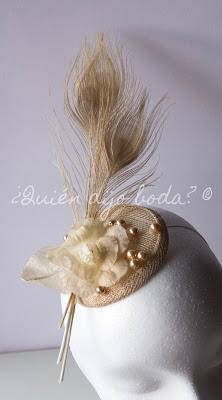 Tocado de novia vintage DiY