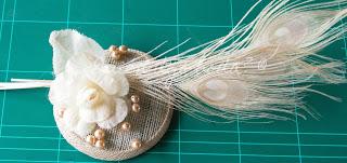 Tocado de novia vintage DiY