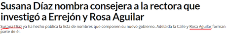 Rosa Aguilar, ¿investigada junto a Errejón?