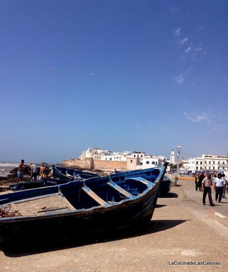 Las Chikas en Essaouira. Tagine de Cordero con Pasas y Aceitunas Verdes (Tagine de Souris d'Agneau)