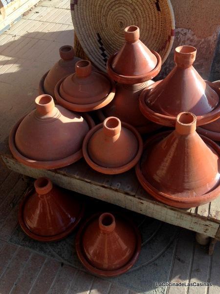 Las Chikas en Essaouira. Tagine de Cordero con Pasas y Aceitunas Verdes (Tagine de Souris d'Agneau)