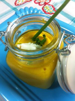 Crema Fría De Zanahoria, Calabacín Y Puerro