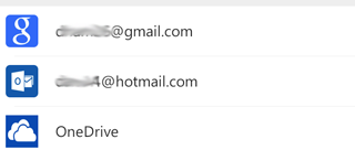 Iniciar sesion en Gmail desde Outlook Mobile