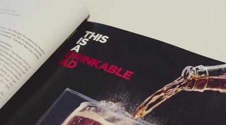 Coca-Cola innova en publicidad tradicional con una campaña “que se bebe” Coca-Cola innova en publicidad tradicional con una campaña “que se bebe”