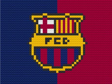 Lego brands: logos de marcas recreados en Lego