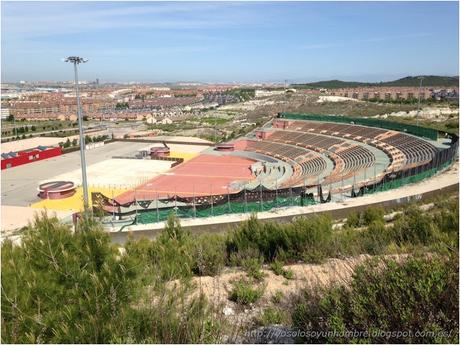 Desde aquí se pueden ver bien los conciertos...y gratis