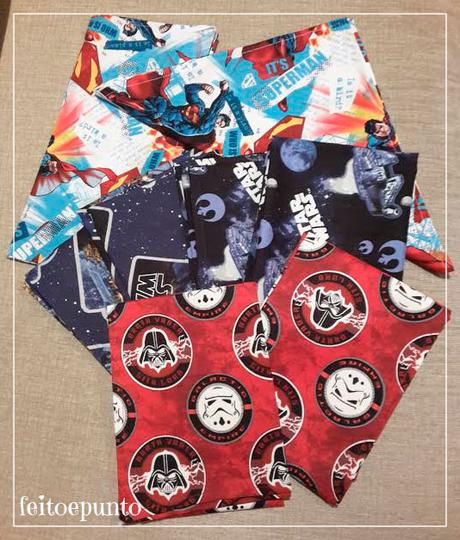 Pañoletas frikis para un marido friki