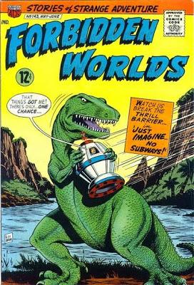 Las prehistocubiertas de Forbidden Worlds