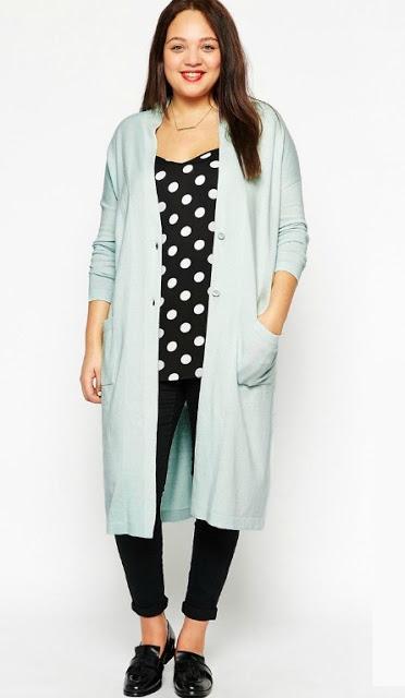 CARDIGAN PARA GORDITAS