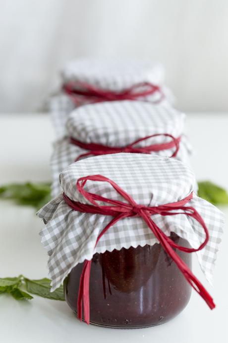 MERMELADA DE FRESA Y HIERBABUENA