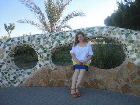 Vestido con volantes en las mangas Vestido con volantes en las mangas