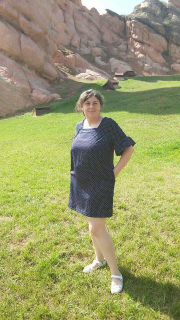 Vestido con volantes en las mangas Vestido con volantes en las mangas