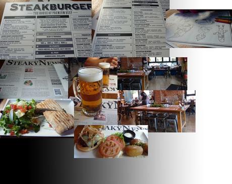 Steak burger. Madrid