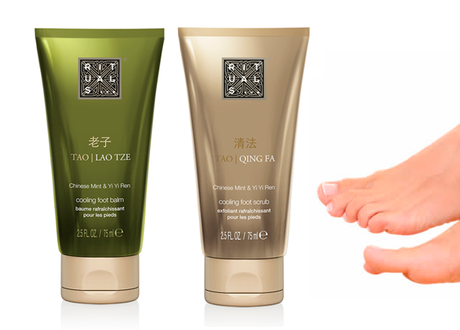 Cooling Foot Balm y Foot Scrub de Rituals