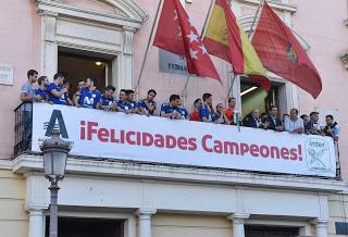 Inter Movistar celebró a lo grande el título de Liga con la gran Fiesta de los Campeones en Alcalá