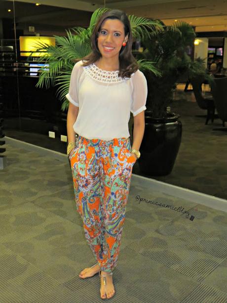 Combinando Pantalón Estampado!