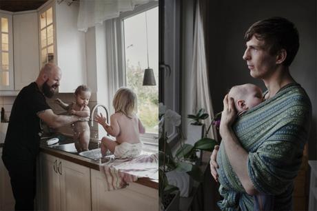 Fotografías de la paternidad Suecia