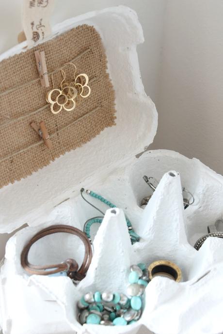 finde frugal: una huevera reconvertida en joyero