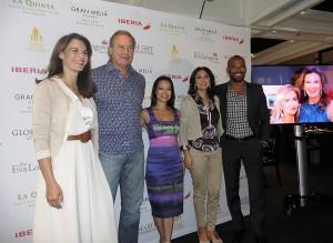 PHOTOCALL con Fabiola Martínez, Bertin Osbore, Alina Peralta, Isabel Gemio y Amaury Nolasco