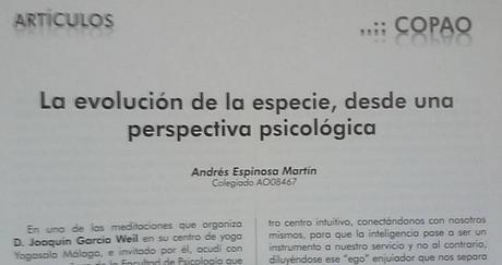 YogaSala Málaga Artículo Psicólogo Andrés Espinosa publicación 