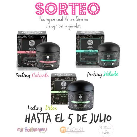 Sorteo + Review Peeling Helado Natura Siberica (MT Biorki)