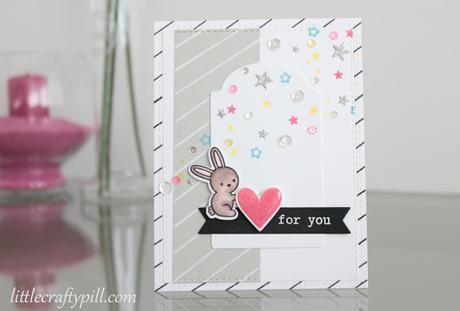 Handmade card using a sketch Handmade card using a sketch