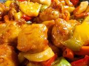 Cerdo agridulce chino