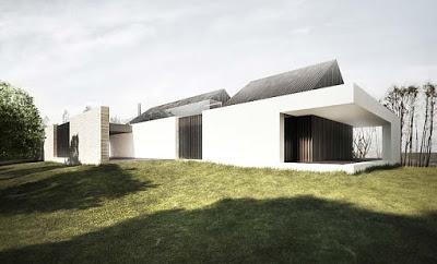 Proyecto Casa Minimalista en el Lago Nieslysz