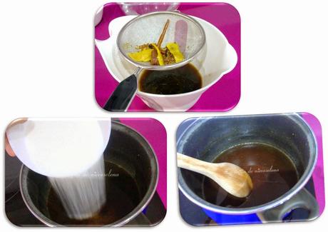 Gelé de cerveza tostada