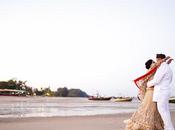 boda hindu tailandia llena color